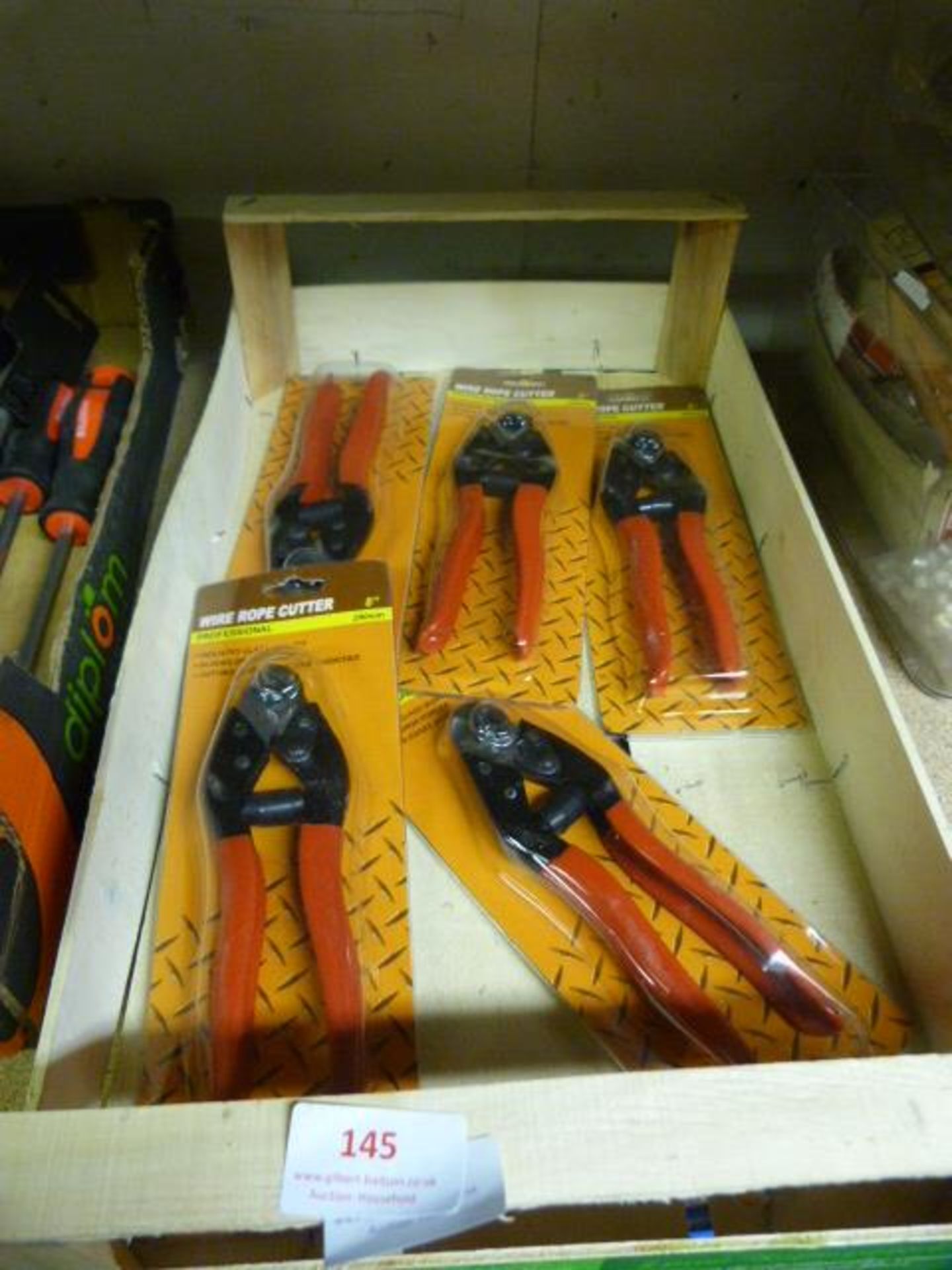 *Five Sets of Wire Rope Cutters