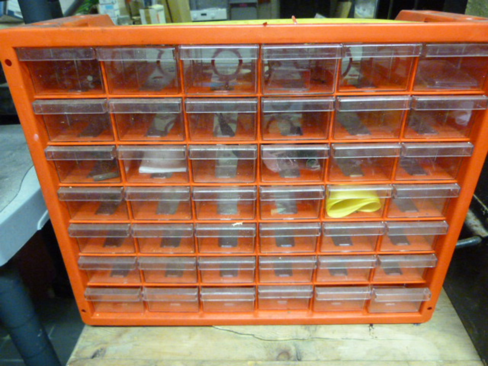 42 Drawer Plastic Storage Unit