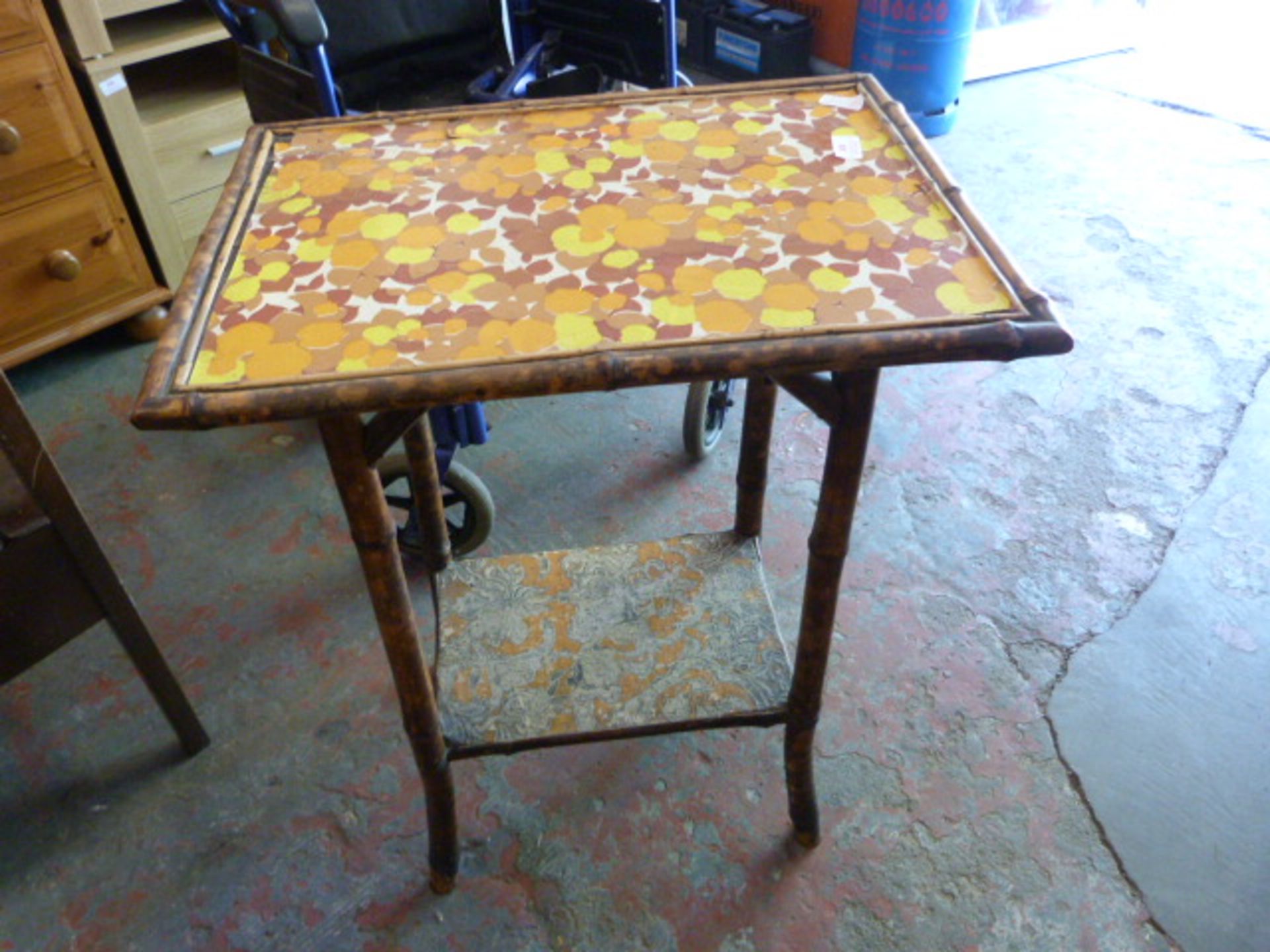 Victorian Bamboo Occasional Table