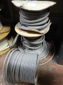 *Three Spools of Grey Cable