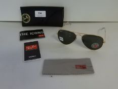 *Rayban Polarised Aviator Sunglasses