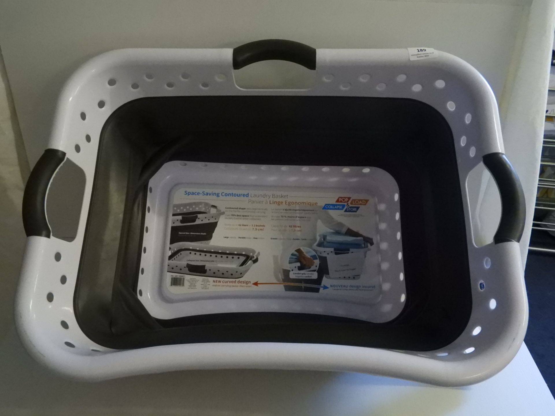 *Pop & Load Hip Hugger Laundry Basket