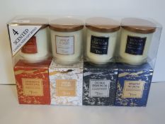 *Fragrance Candle 4pk