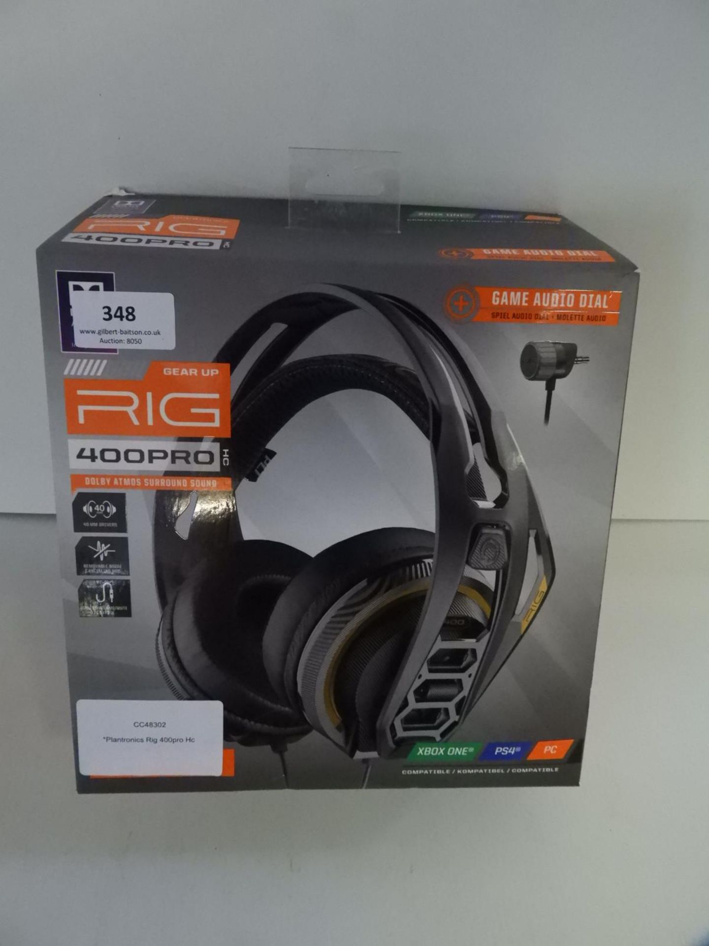 *Plantronics Rig 400pro Hc Gaming Headset