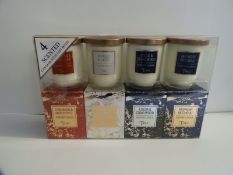*Set of Four Scented Candles