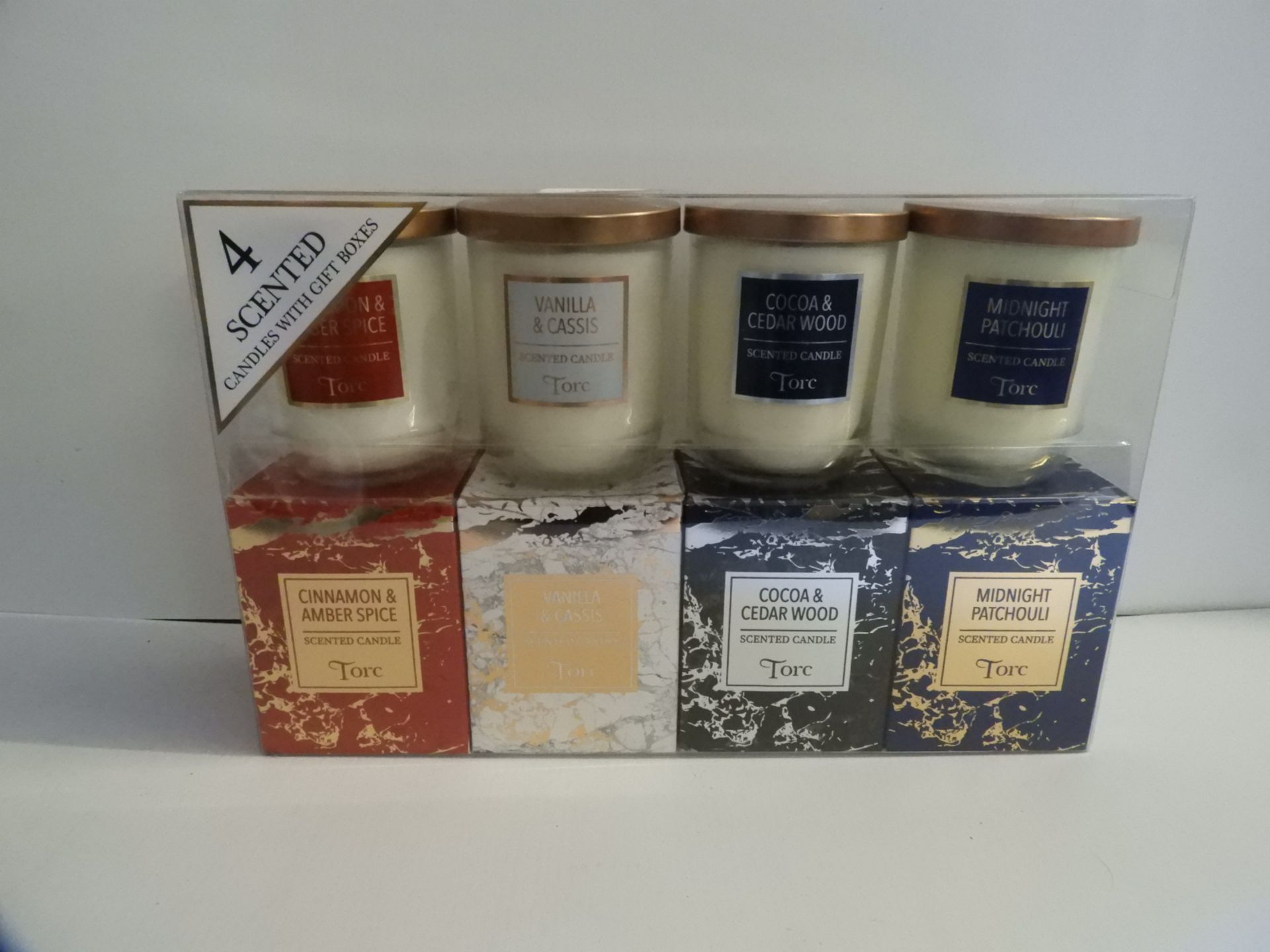 *Set of Four Scented Candles