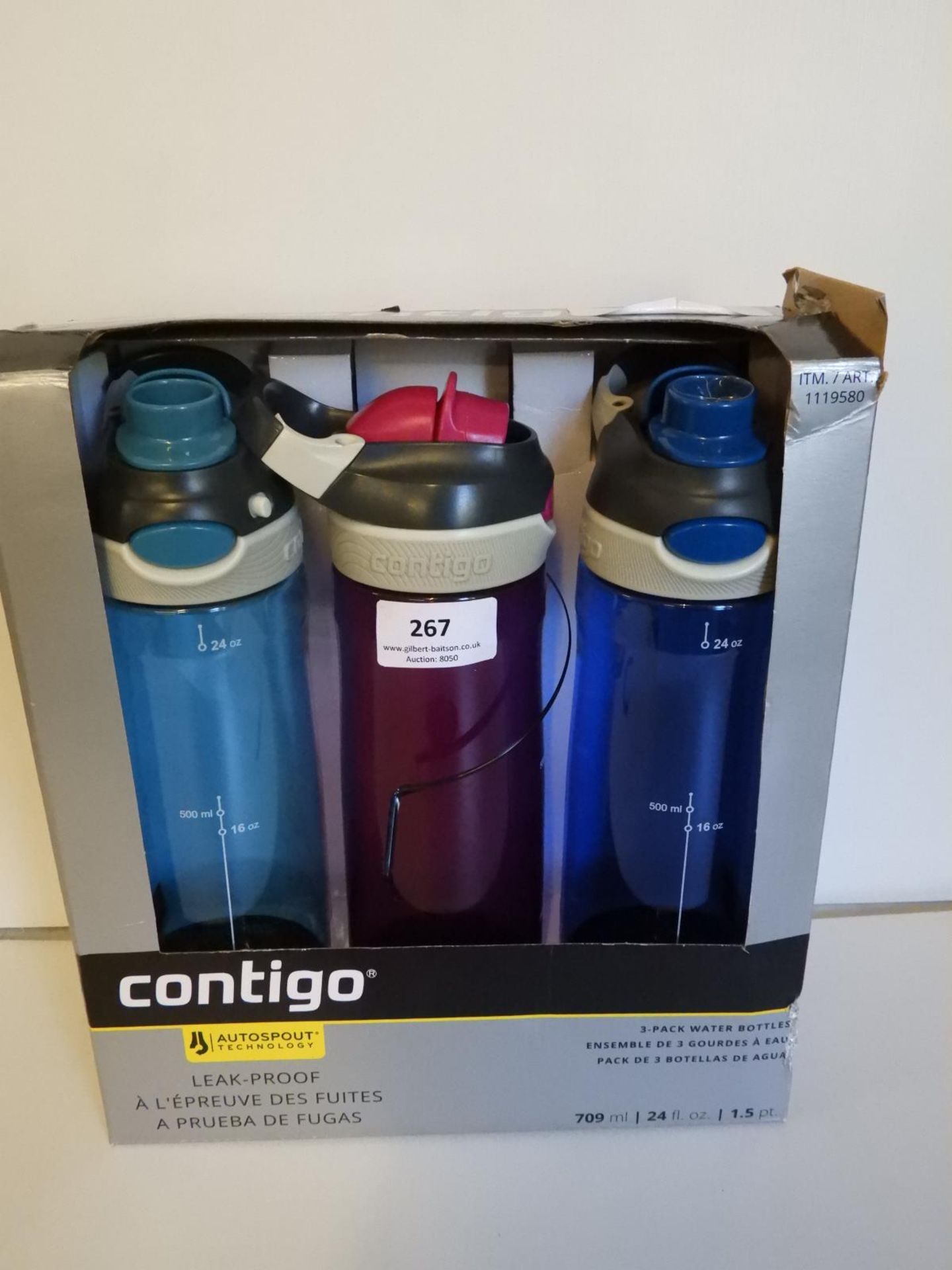 *Contigo Autospout Bottle