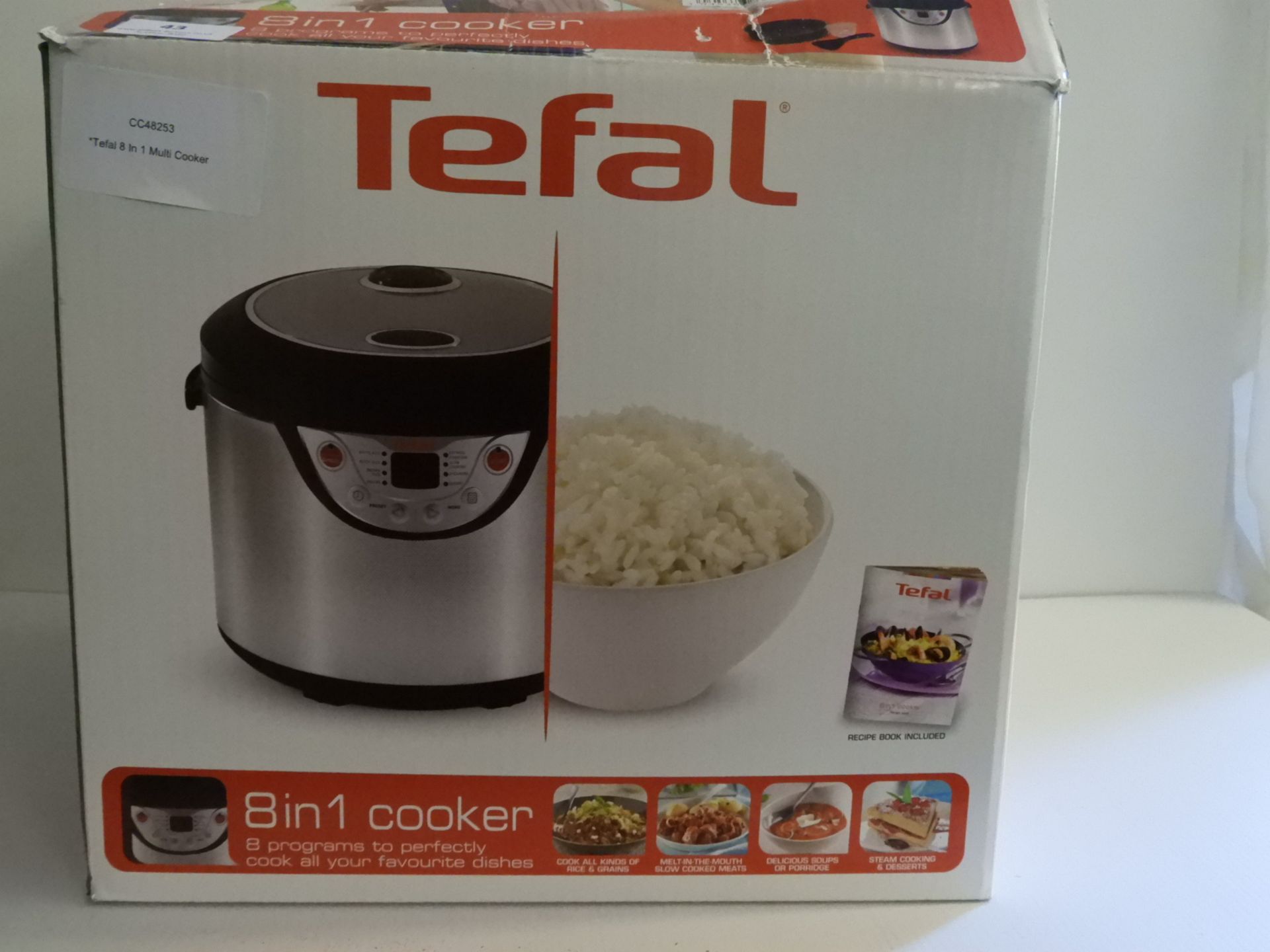 *Tefal 8 In 1 Multi Cooker