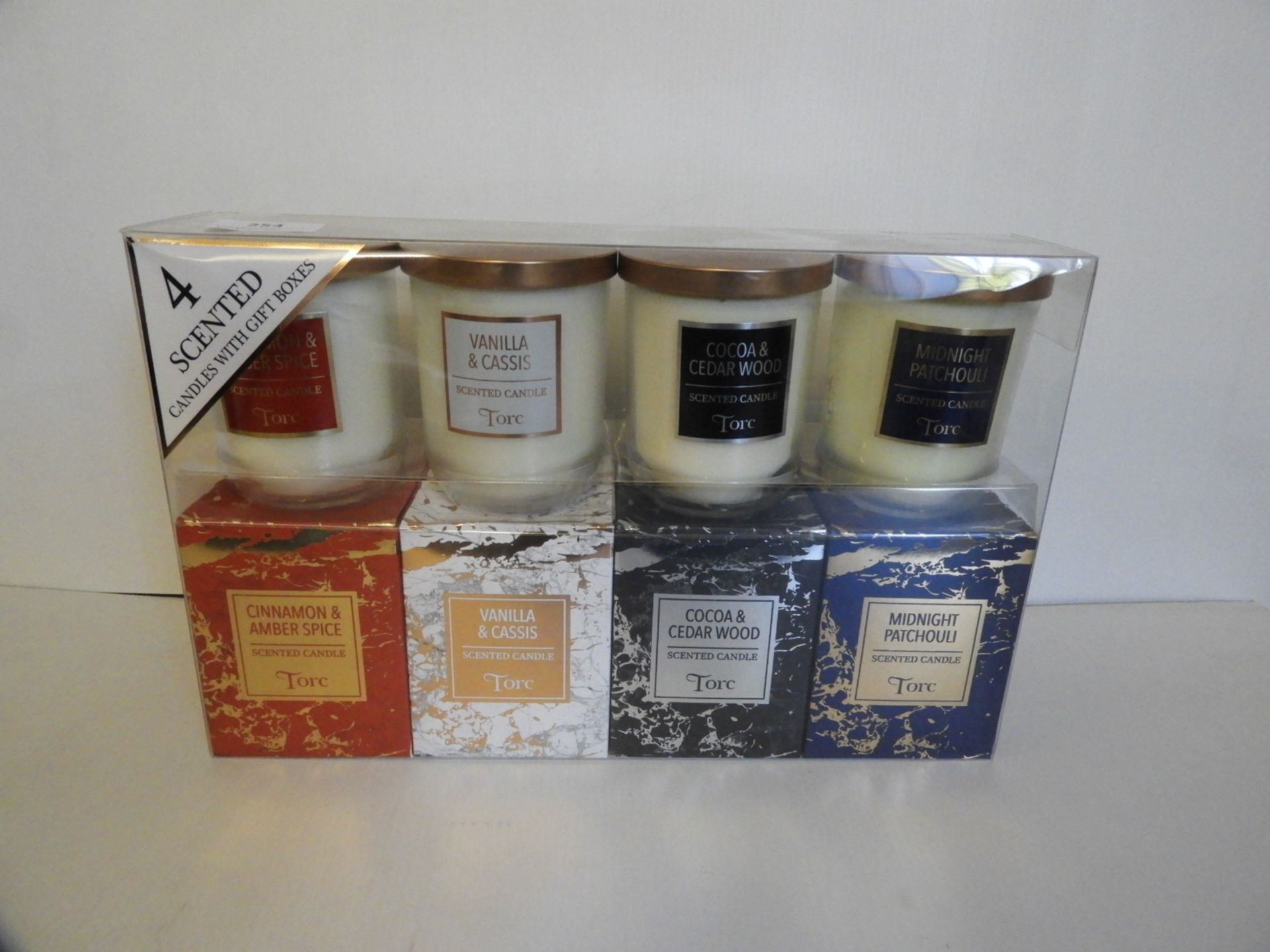 *Fragrance Candle 4pk