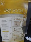 Drysoon Three Tier Heated Clothes Airer