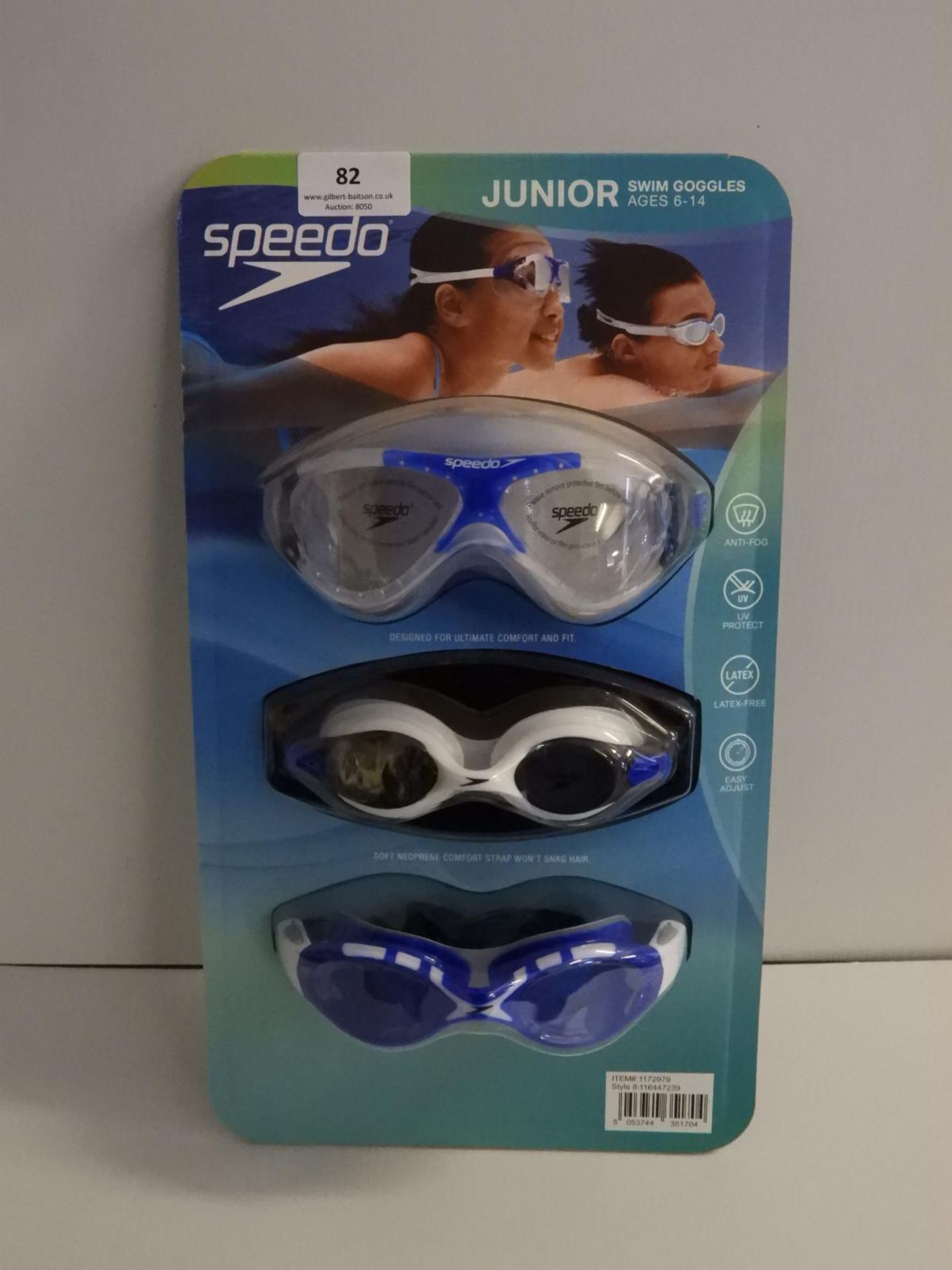 *Junior Age:6-8 Swimming Goggles