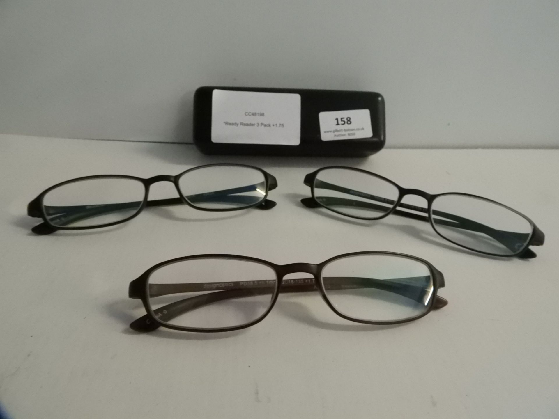 *Ready Reader +1.75 Reading Glasses 3pk