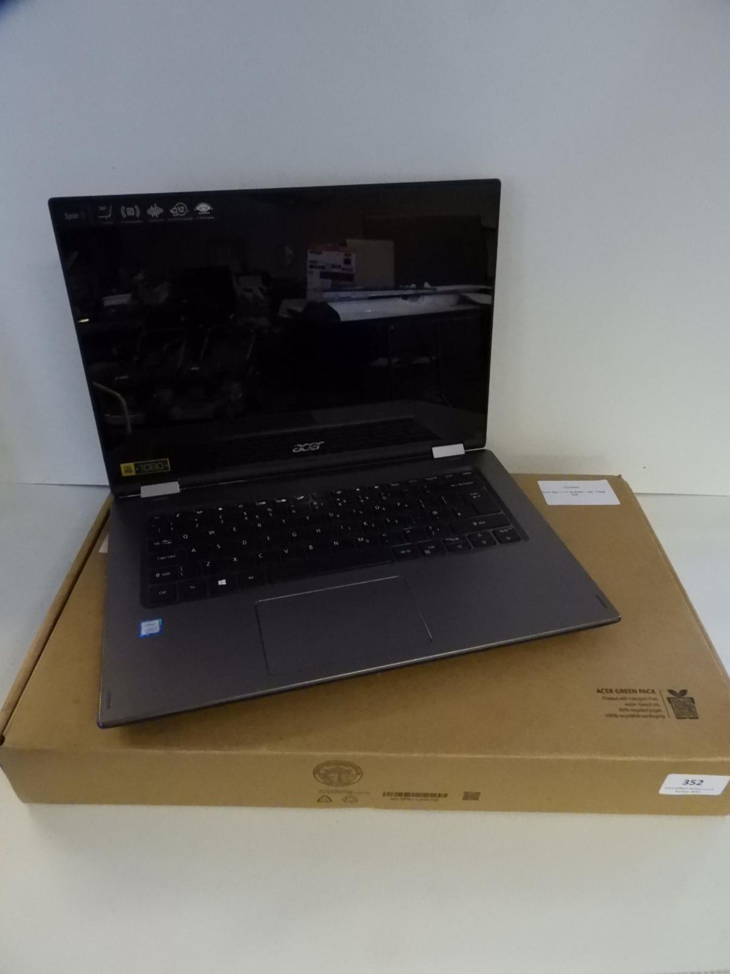 *Acer Spin 3 14" Laptop Computer (I5-8250u, 8gb, 128gb Ssd)