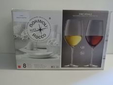 *Bormioli Vino Regale Wine Glasses 8pce
