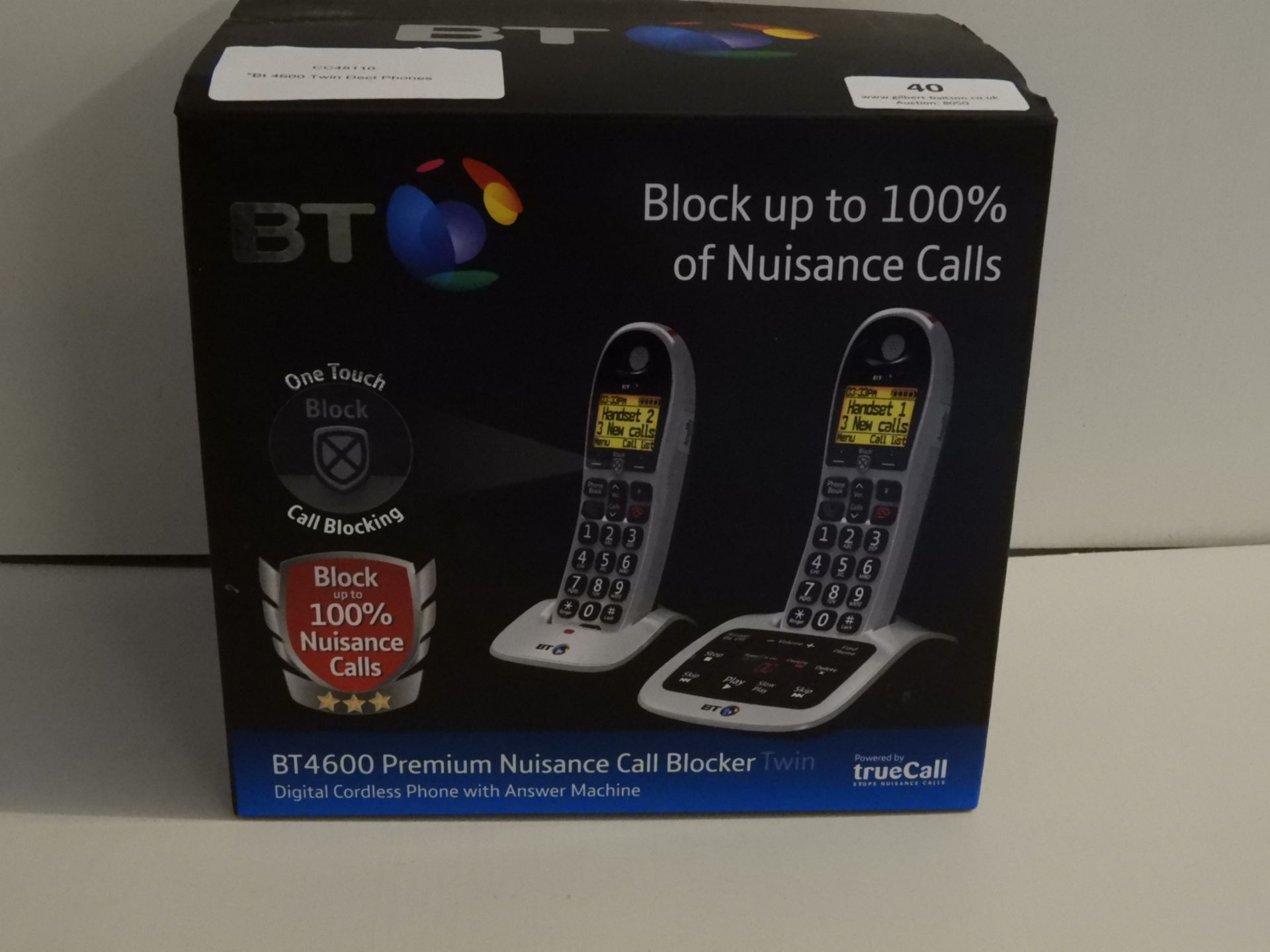 *BT 4600 Twin Dect Telephones