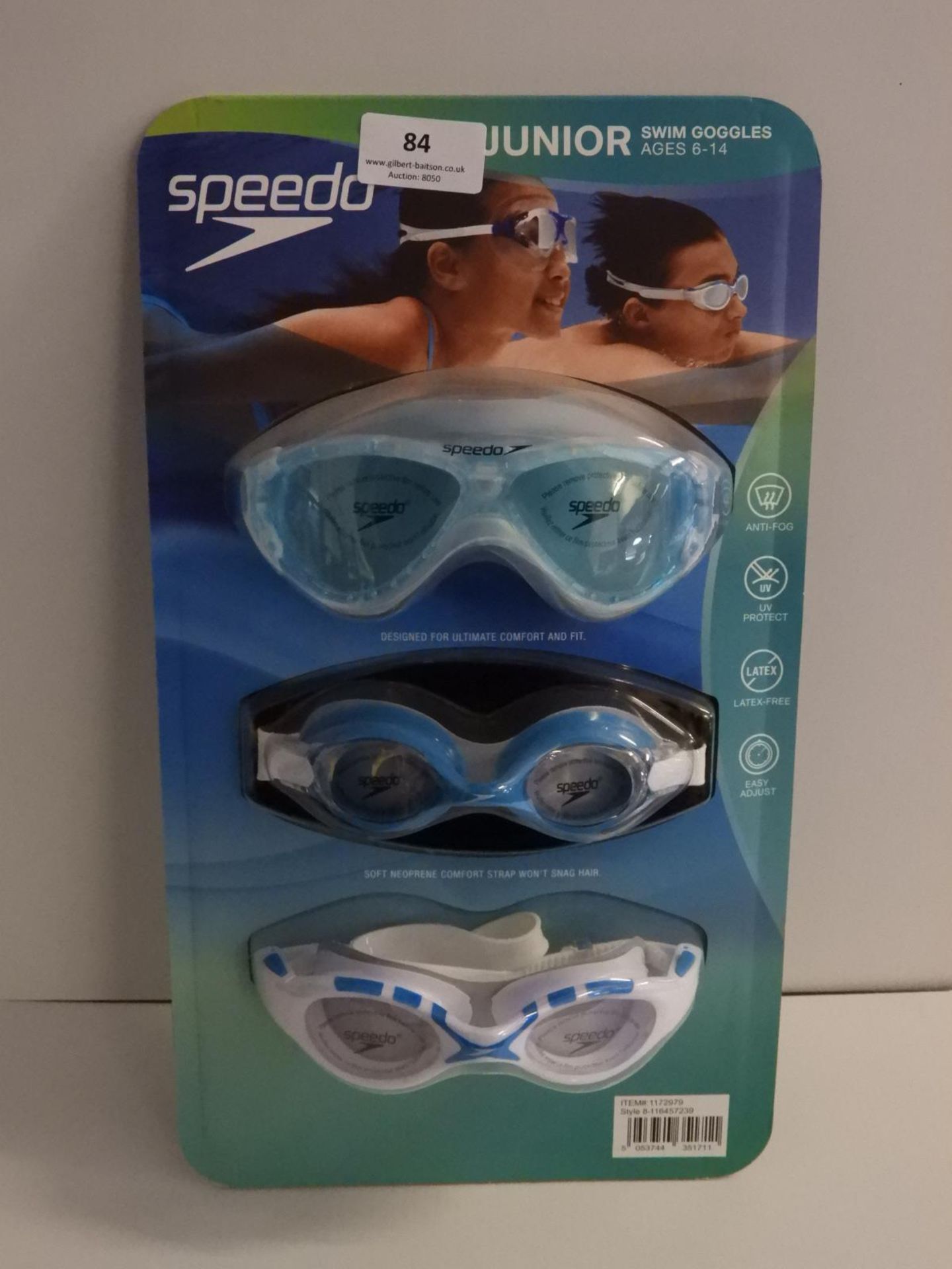 *Junior Age:6-8 Swimming Goggles