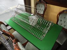 *Three Stainless Steel Draining Racks