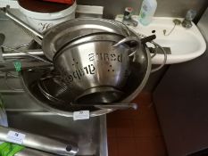 *Assorted Stainless Steel Colander, Kitchen Tools,