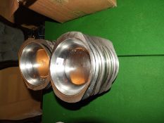 *Nineteen Stainless Steel Balti Dishes