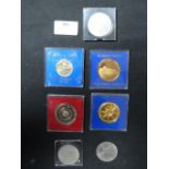 Collection of Commemorative Medallions and Coinage