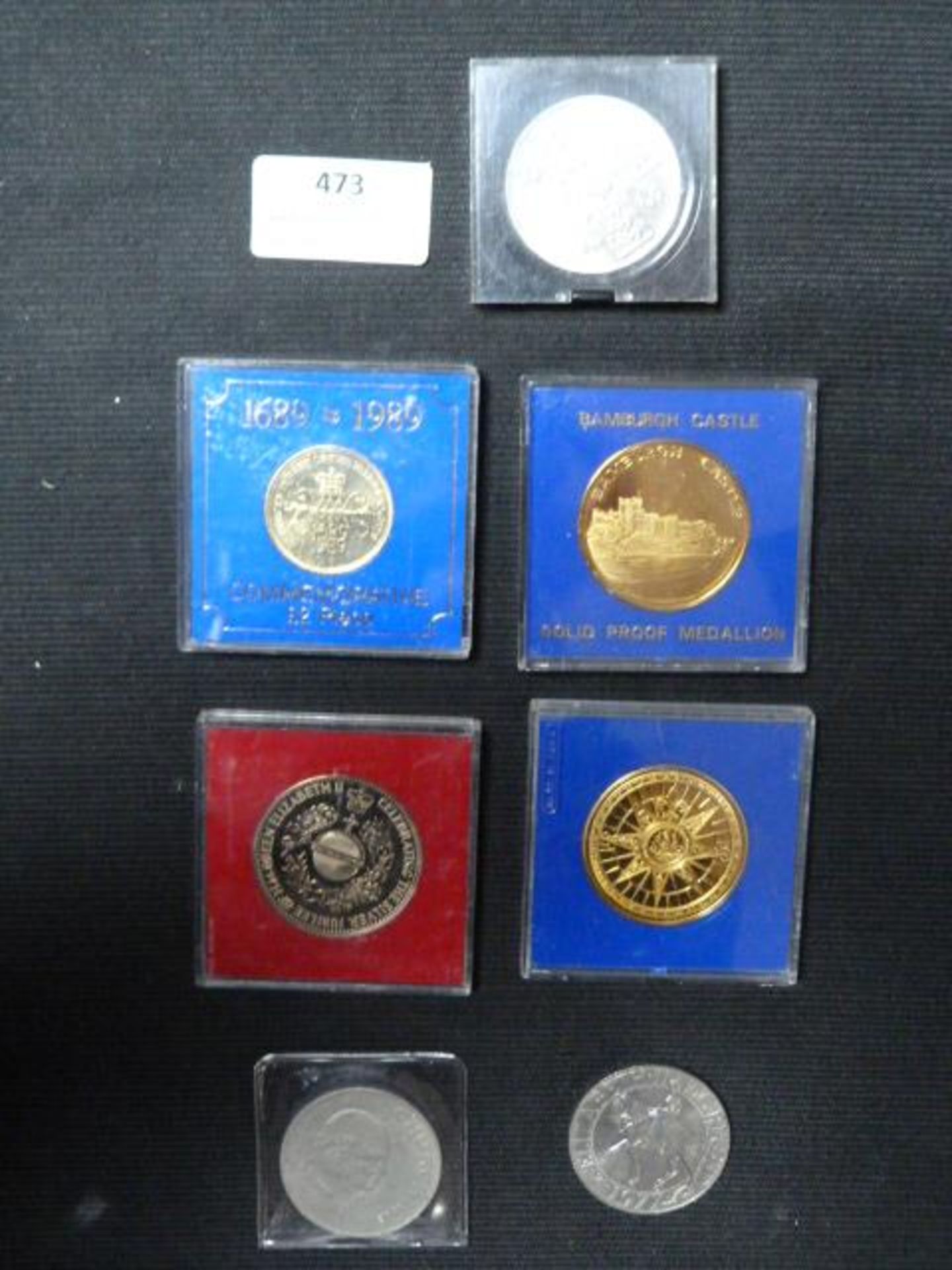 Collection of Commemorative Medallions and Coinage