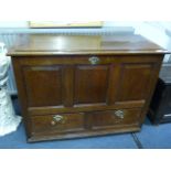 Georgian Oak Linen Chest