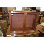 Glazed Front Wall Display Cabinet