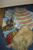 Collection of Assorted Vintage Curtains etc.