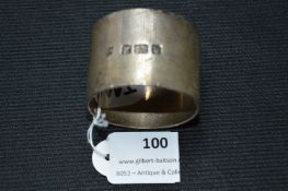 Silver Napkin Ring - London 1945, approx 63g