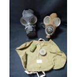 Two Gas Masks