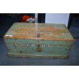 Small Victorian Painted Chest