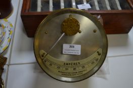 *Edison Swan Co Ltd Amperes Meter