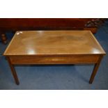 Yew Wood Inlaid Coffee Table