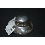 Hallmarked Silver Inkwell - Birmingham 1906, approx 108g gross