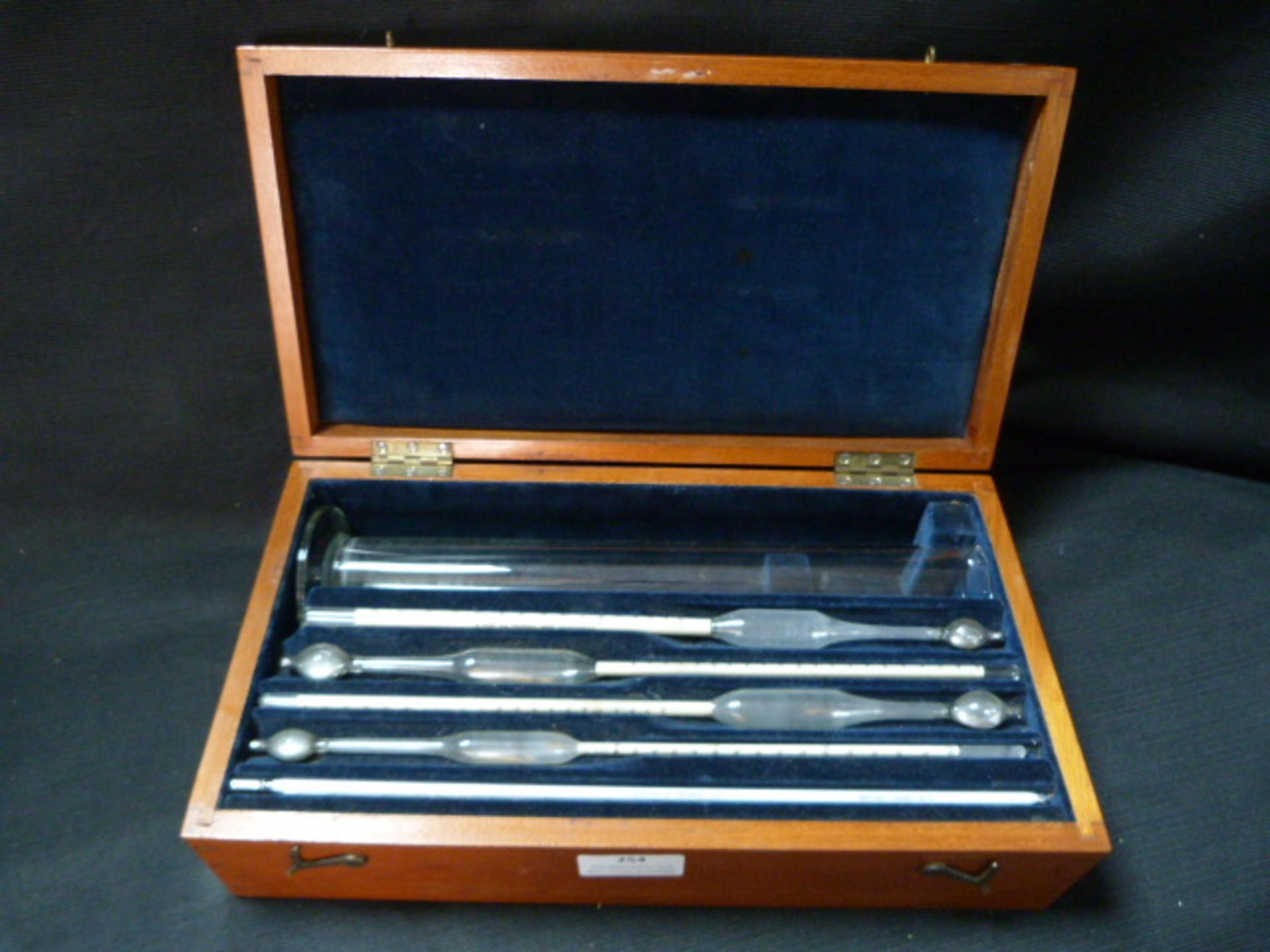 Vintage Boxed Mercury Hydrometer