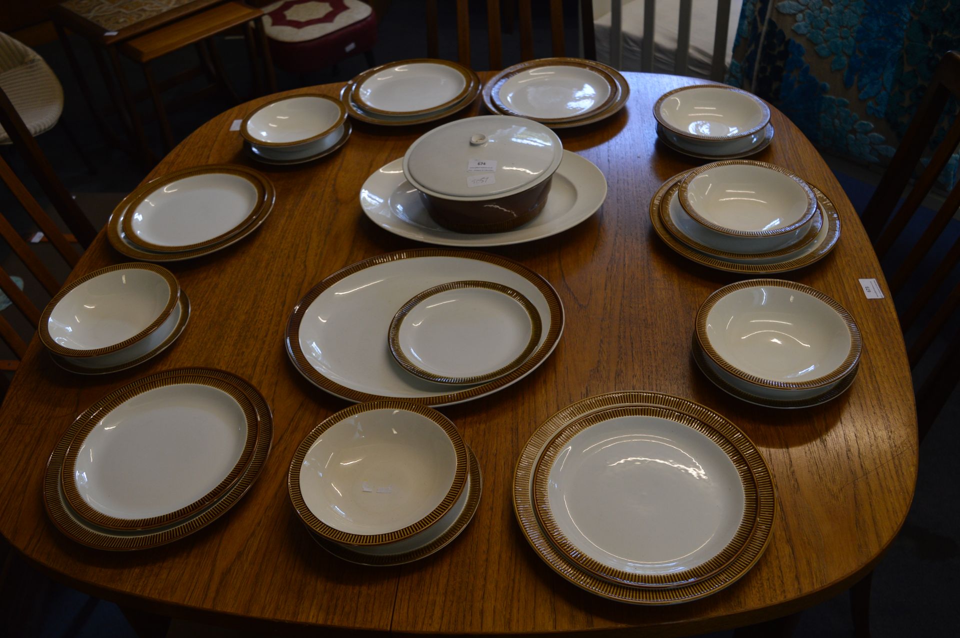 Poole Pottery Part Dinner Service