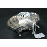 Silver Bon Bon Dish - Sheffield 1923, approx 88g