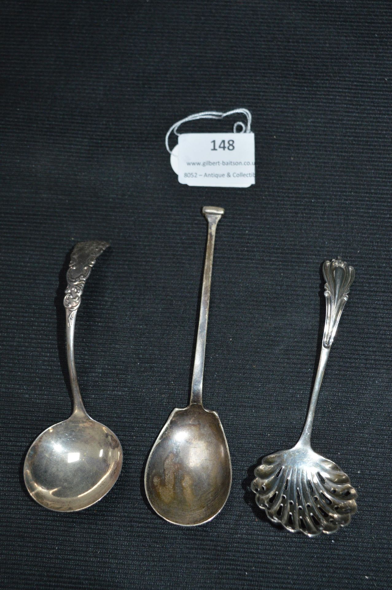 Three Hallmarked Silver Spoons