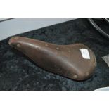 Vintage Brooks Leather Bicycle Saddle