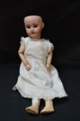 French Bisque Doll Marked S.F.B.J Paris