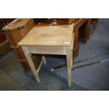 Vintage Pine School Desk