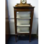 Mahogany Inlaid Display Cabinet