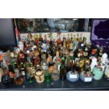 Large Collection of Miniature Alcohol Bottles