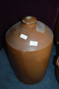 Large Stoneware Jar