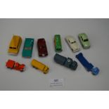 Ten Diecast Vehicles Including Matchbox, Low Loade