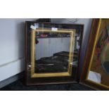 Wood Framed Glazed Display Cabinet