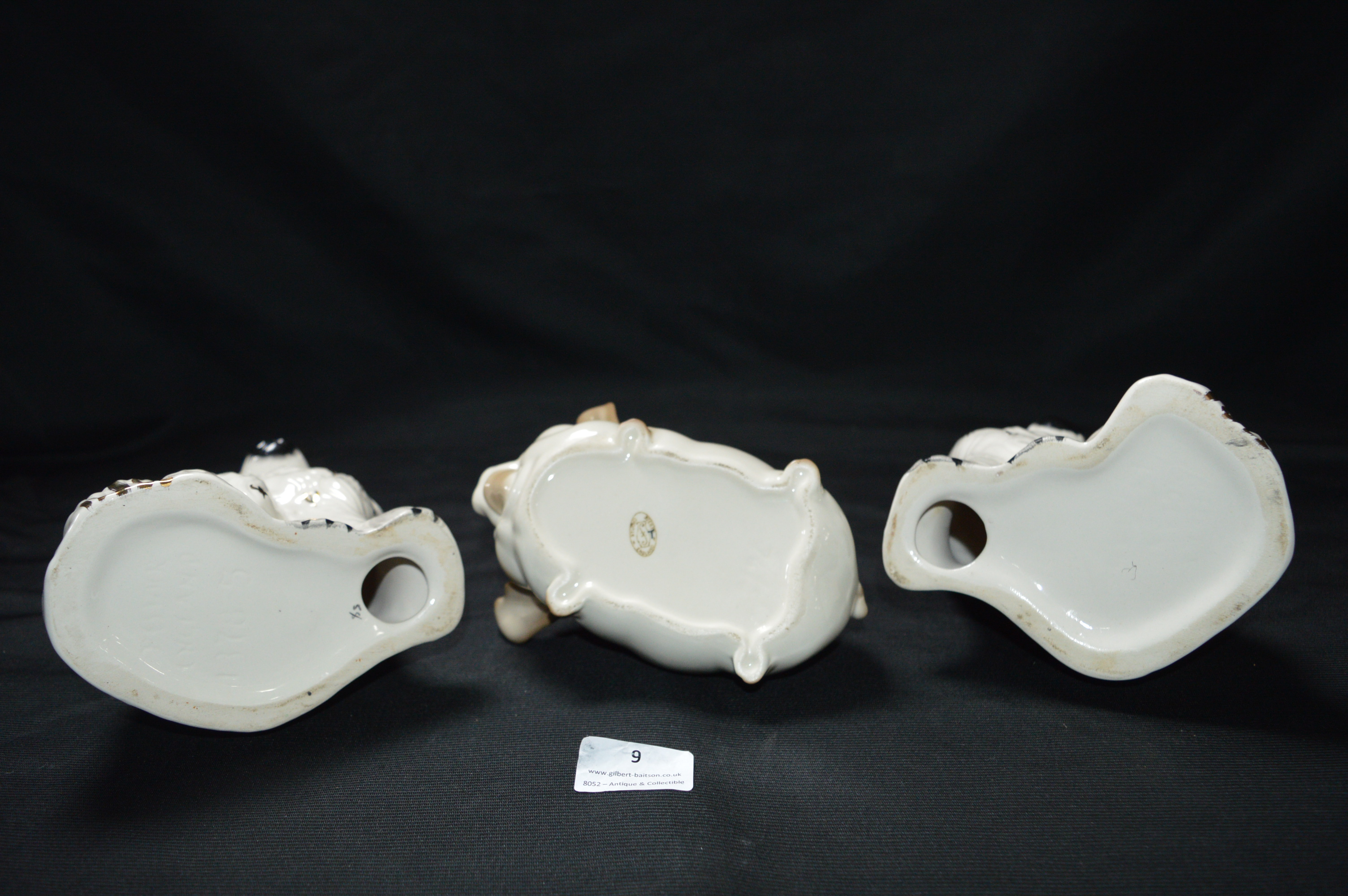 Two Beswick Staffordshire Dogs and a Piggy Bank - Image 2 of 2