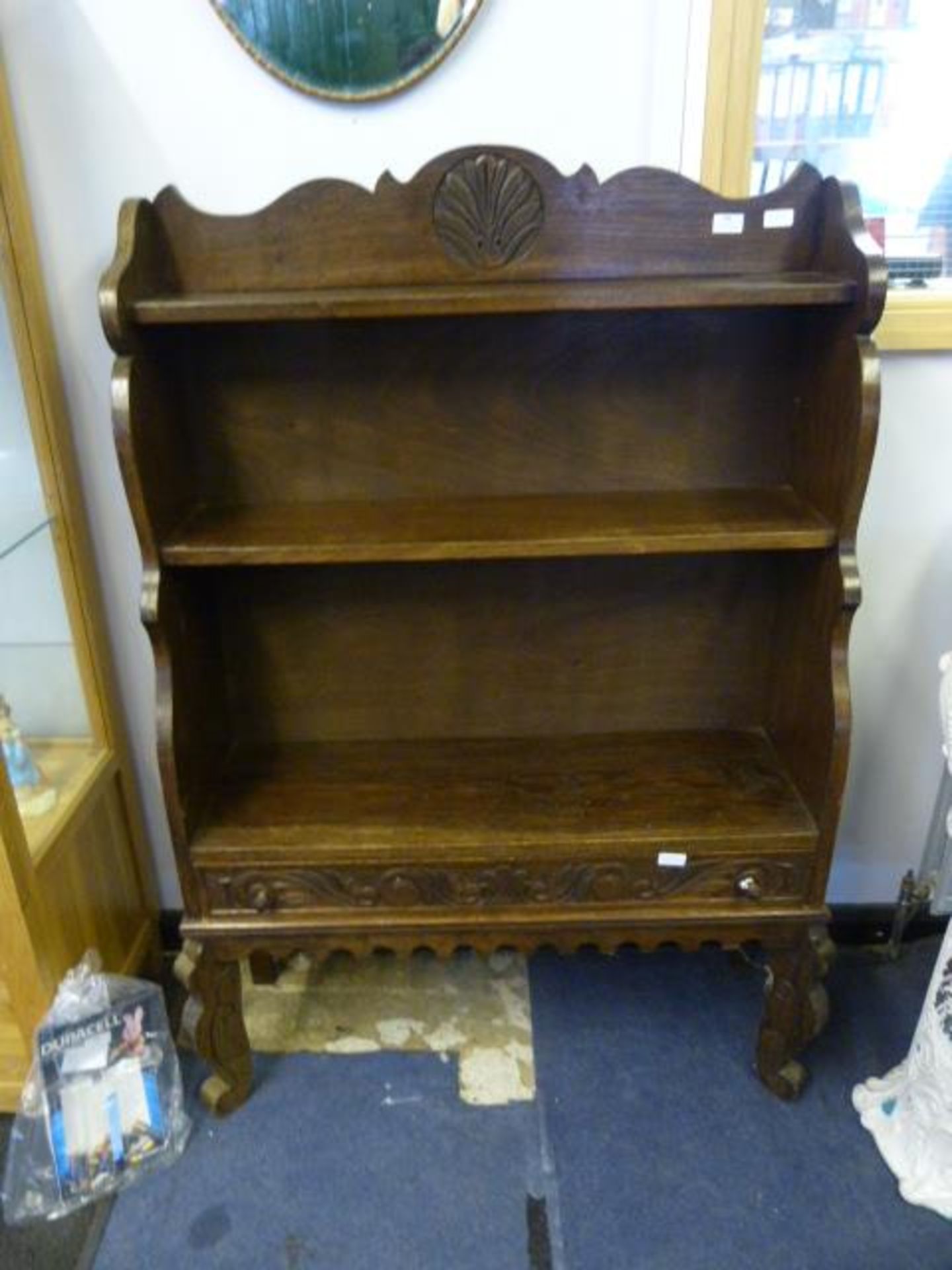 Oak Eastern Style Bookcase