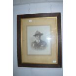 Framed Vintage Military Photograph