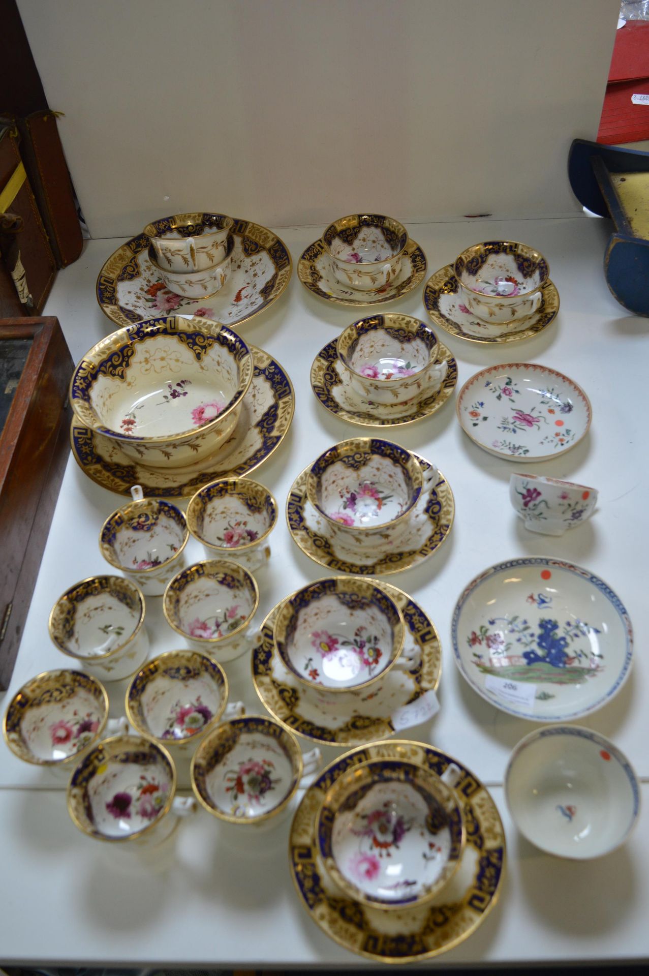 Collection of China Including Tea Bowl and Twenty